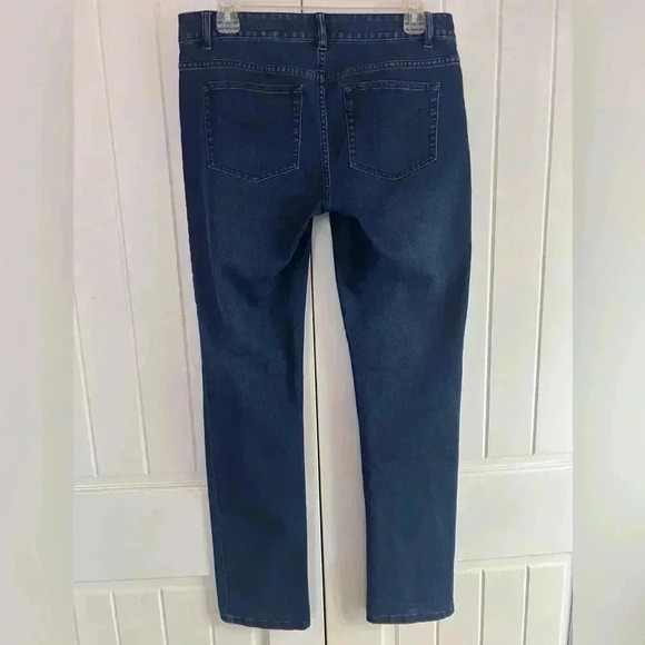 J Jill Slim Leg Stretch Dark Jean VGUC - Picture 2 of 4